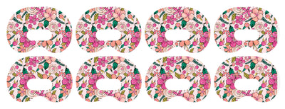 Peach Floral Medtronic Guardian Connect Patch Tape - Pump Peelz