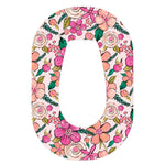 Peach Floral Dexcom G6 Patch Tape - Pump Peelz