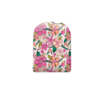 Peach Floral Pod Sticker – Pump Peelz