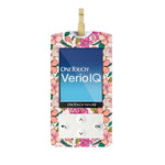 Peach Floral for OneTouch Verio IQ Glucometer