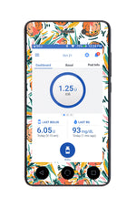 Pineapple Paradise Sticker for Omnipod DASH® PDM – Pump Peelz