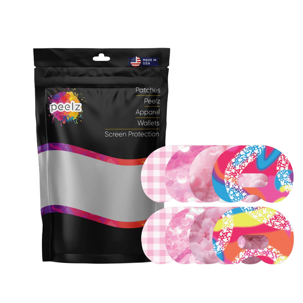 Pink Dream Variety Medtronic Guardian Connect Patch Tape - Pump Peelz