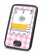 Pink Plaid DEXCOM G6 Touchscreen Receiver