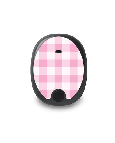 Pink Plaid Eversense Smart Transmitter