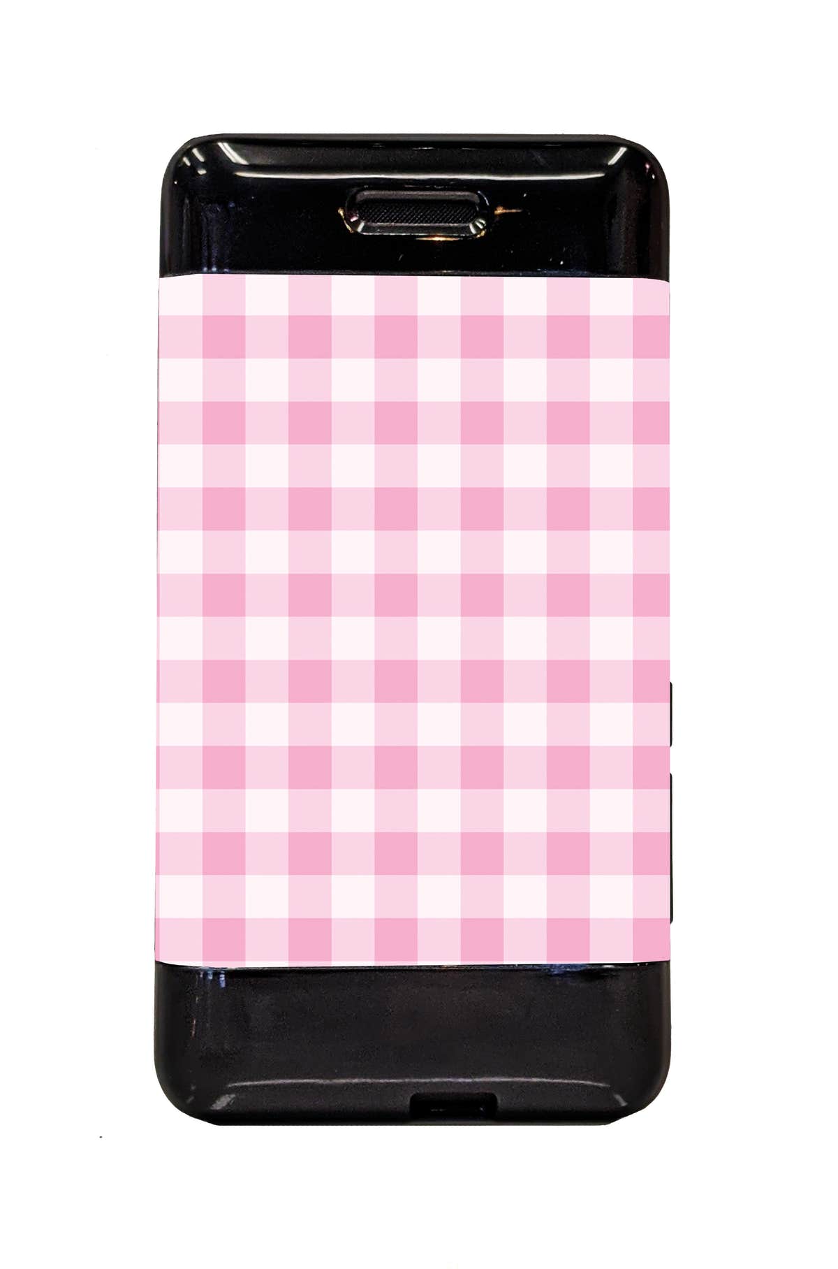Pink Plaid Sticker for Omnipod DASH® PDM – Pump Peelz