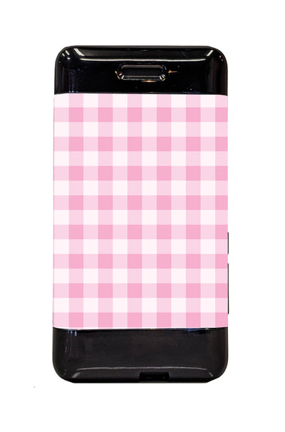 Pink Plaid Sticker for Omnipod DASH® PDM – Pump Peelz