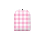 Pink Plaid Pod Sticker – Pump Peelz