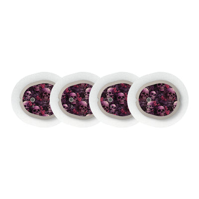 Pink Skulls Designed for the DEXCOM G7 and Stelo Transmitter