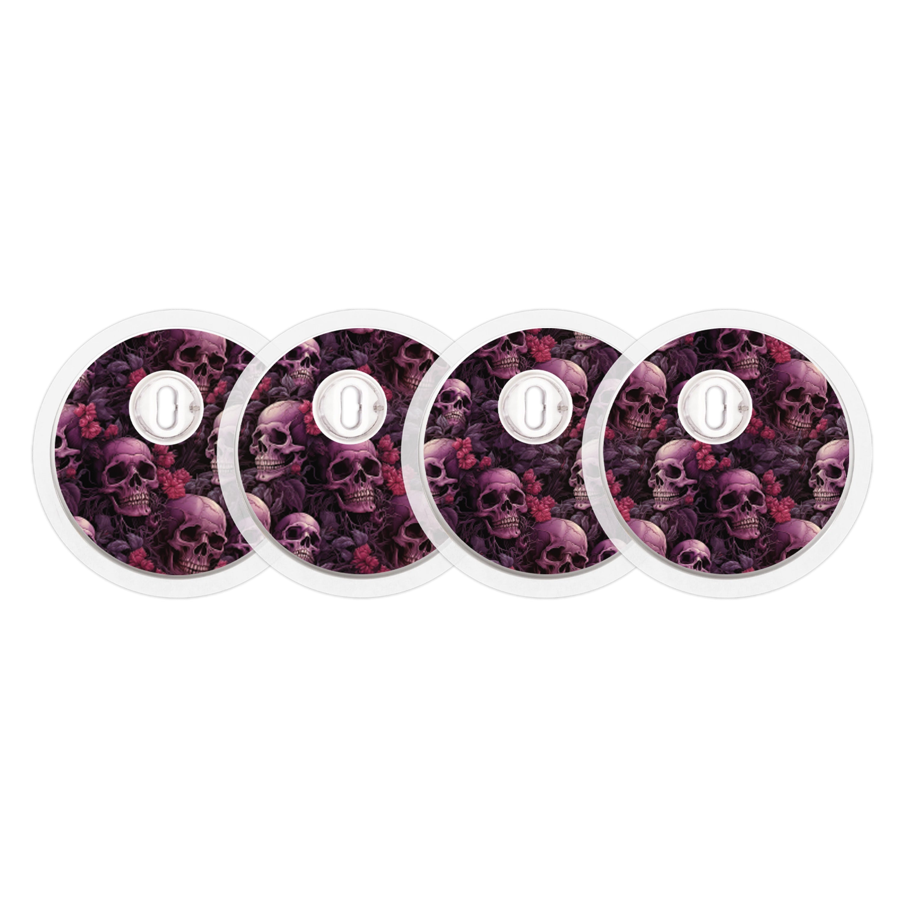 Pink Skulls Designed for the FreeStyle Libre 3 Plus & Lingo  Sensor