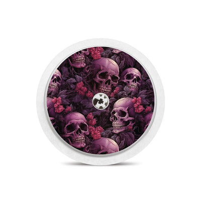 Pink Skulls Freestyle Libre 2