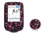 Pink Skulls Freestyle Libre 2