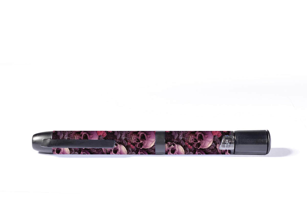 Pink Skulls InPen - Smart Insulin Pen