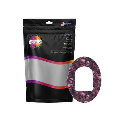 Pink Skulls Pod Patch Tape - Pump Peelz