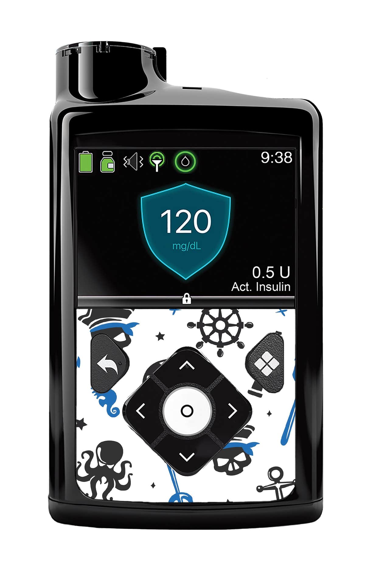 Pirates Sticker for Medtronic MiniMed 770G & 780G