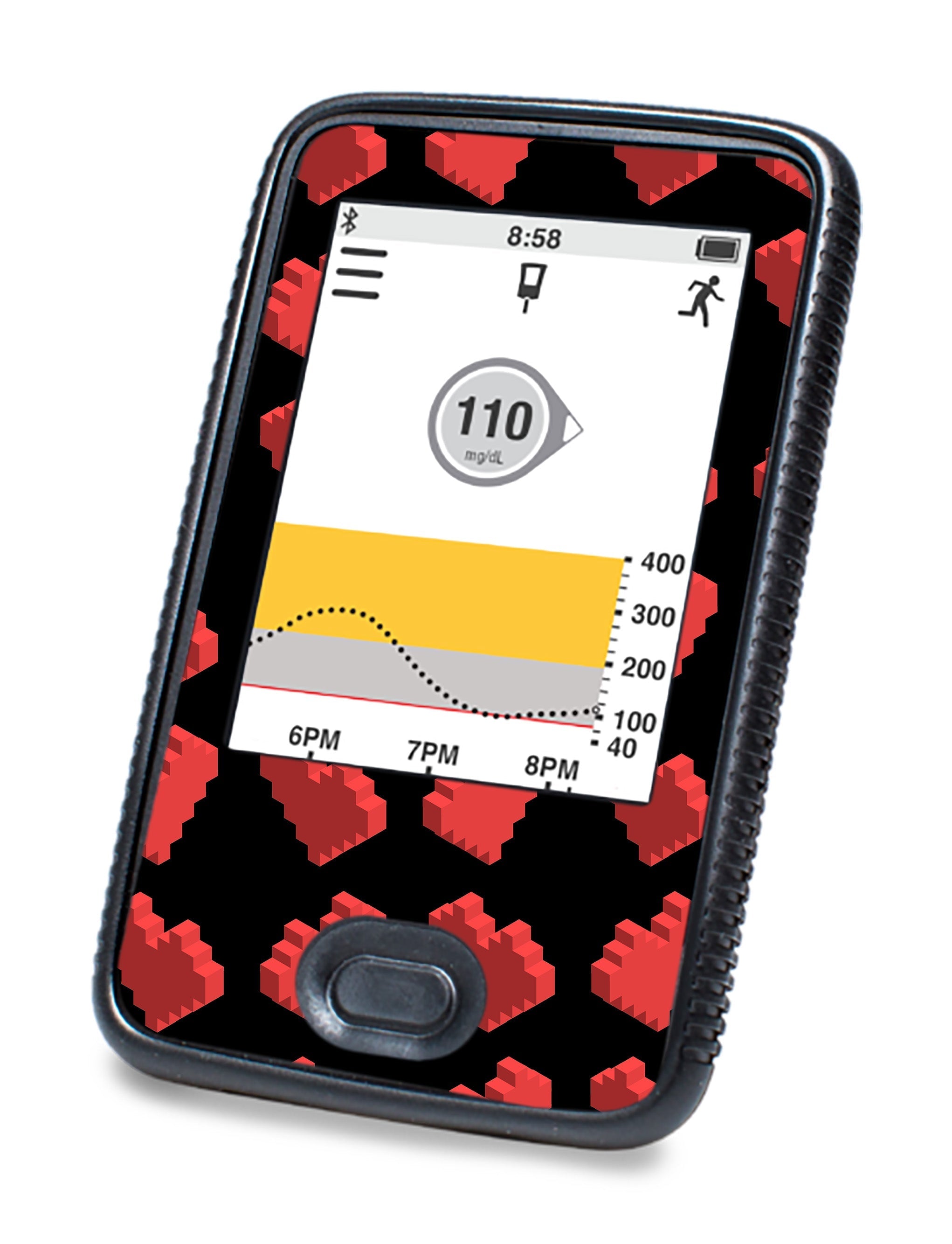 Pixel Hearts DEXCOM G6 Touchscreen Receiver