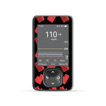 Pixel Hearts DEXCOM G7 and Stelo and G6 Touchscreen Receiver Sticker