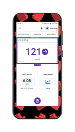 Pixel Hearts Sticker for Omnipod® 5 Controller – Pump Peelz