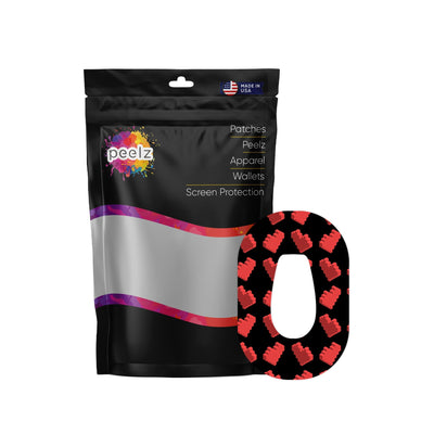 Pixel Hearts Patch  Tape Designed for the DEXCOM G6