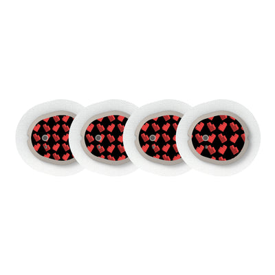 Pixel Hearts Sticker Designed for the DEXCOM G7 and Stelo Transmitter