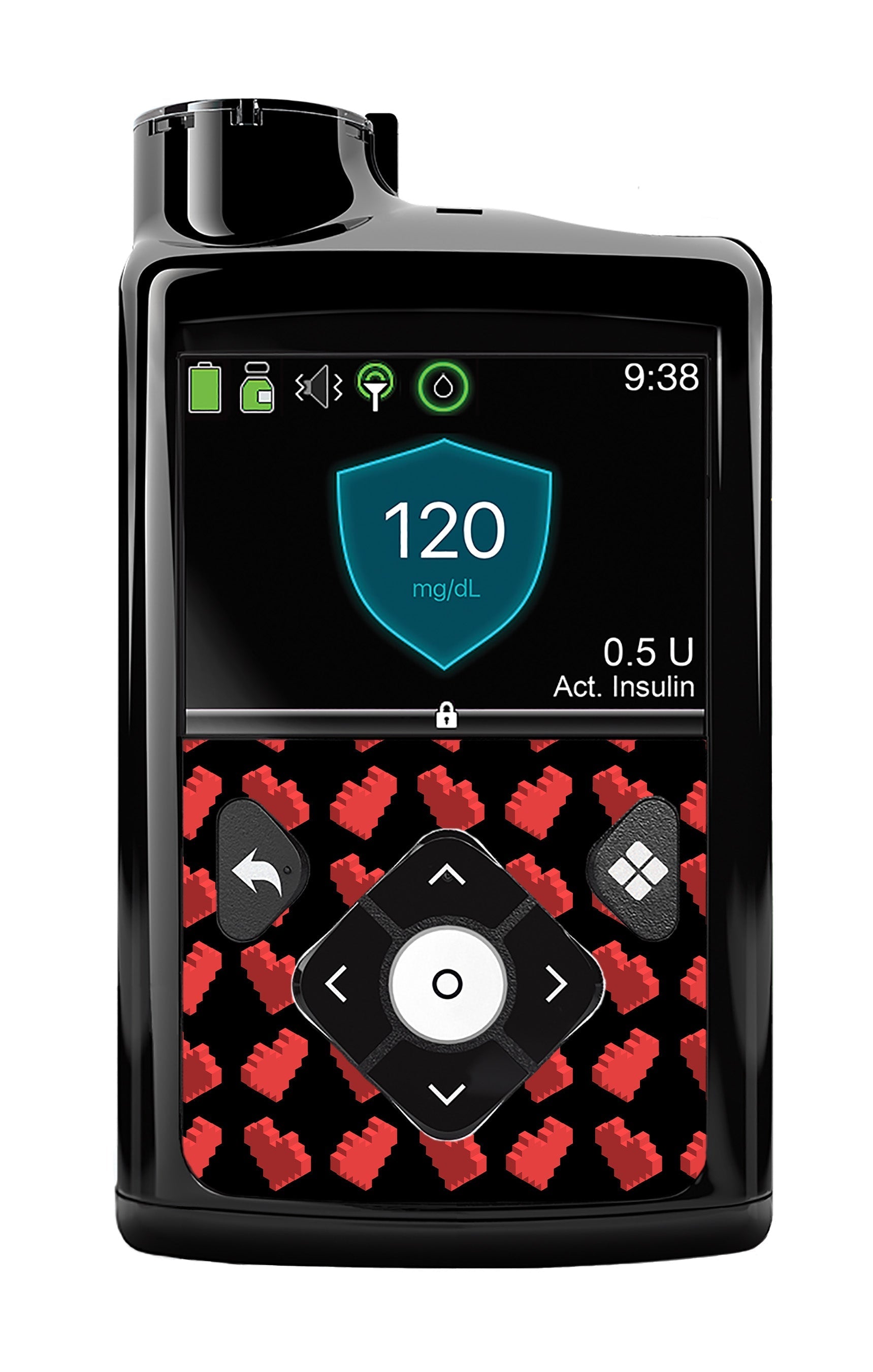 Pixel Hearts for Medtronic MiniMed 770G & 780G