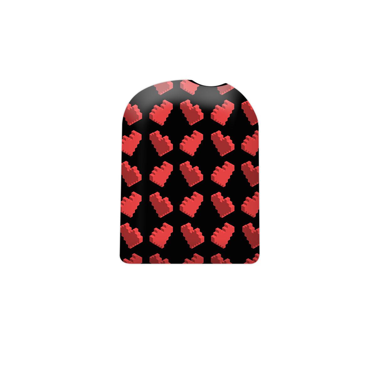 Pixel Hearts Pod Sticker – Pump Peelz