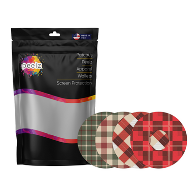 Plaid Variety Patch Tape Designed for the FreeStyle Libre 3 Plus & Lingo