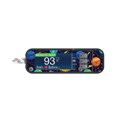 Planetary Sticker for Bayer Contour Next Glucometer