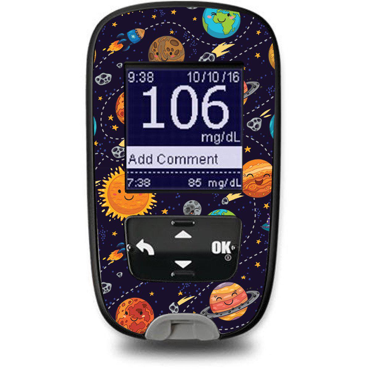 Planetary Sticker for the Accu-Chek Guide Glucometer