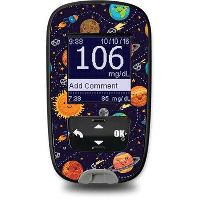 Planetary Sticker for the Accu-Chek Guide Glucometer