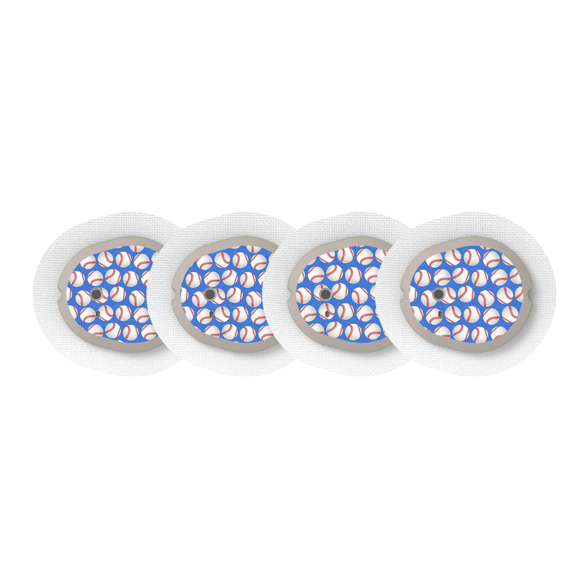 Play Ball Sticker Designed for the DEXCOM G7 and Stelo Transmitter