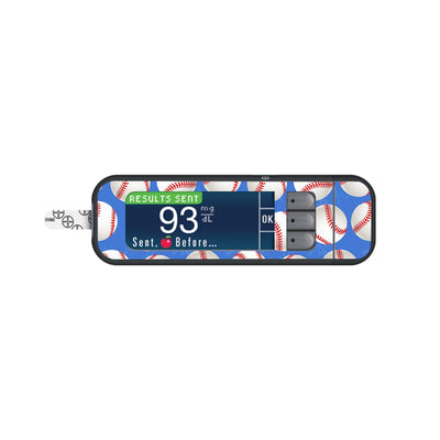 Play Ball Sticker for Bayer Contour Next Glucometer