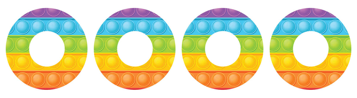 Poppers Patch  Tape Designed for the FreeStyle Libre 2