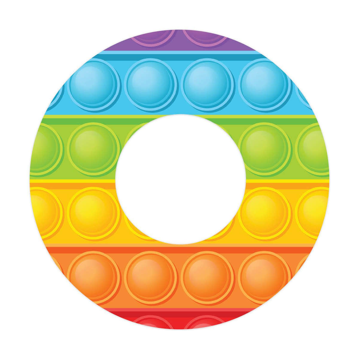 Poppers Patch  Tape Designed for the FreeStyle Libre 2