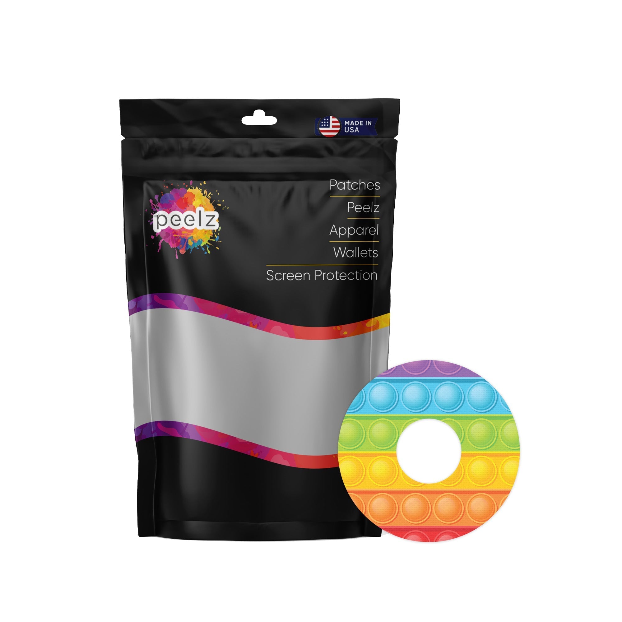 Poppers Patch Tape Designed for the FreeStyle Libre 3 Plus & Lingo