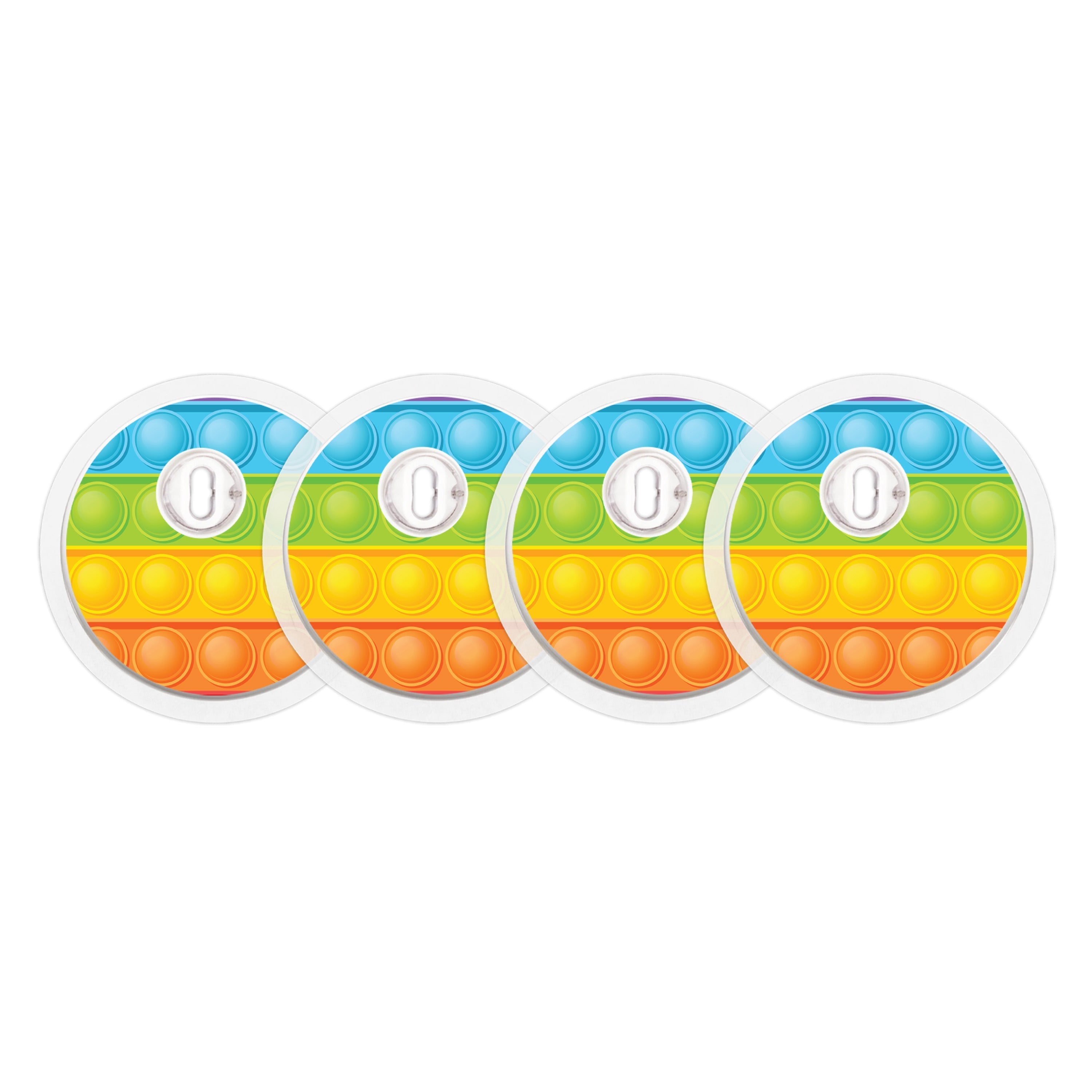 Poppers Sticker Designed for the FreeStyle Libre 3 Plus & Lingo  Sensor