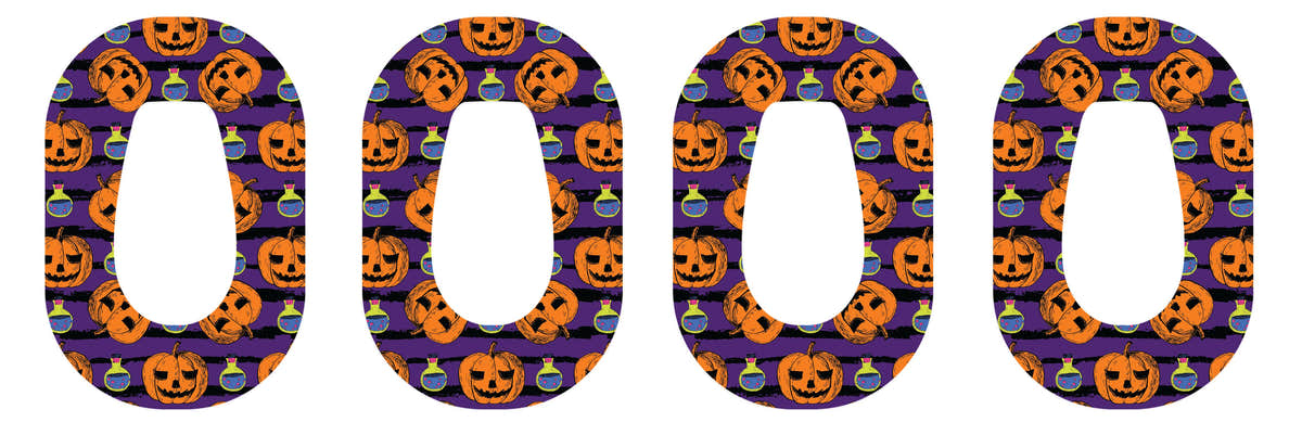 Potions and Pumpkins Dexcom G6 Patch Tape - Pump Peelz