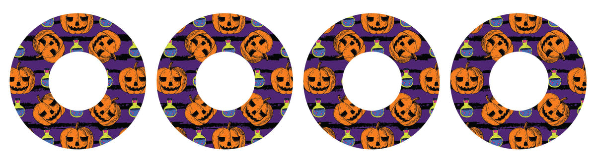 Potions and Pumpkins Patch  Tape Designed for the FreeStyle Libre 2