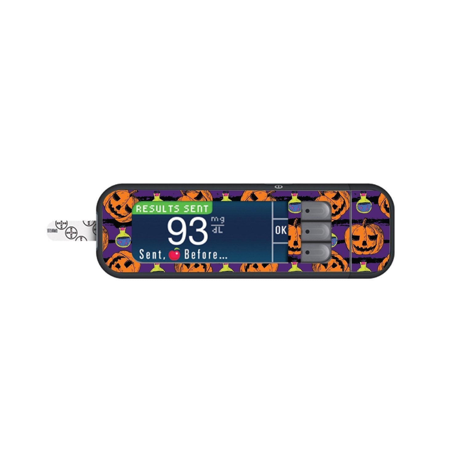 Potions and Pumpkins Sticker for Bayer Contour Next Glucometer