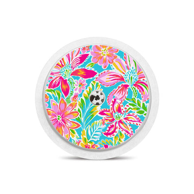 Preppy Flowers Freestyle Libre 2