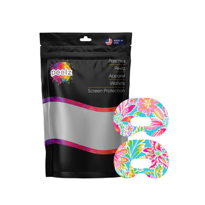 Preppy Flowers Medtronic Guardian Connect Patch Tape - Pump Peelz