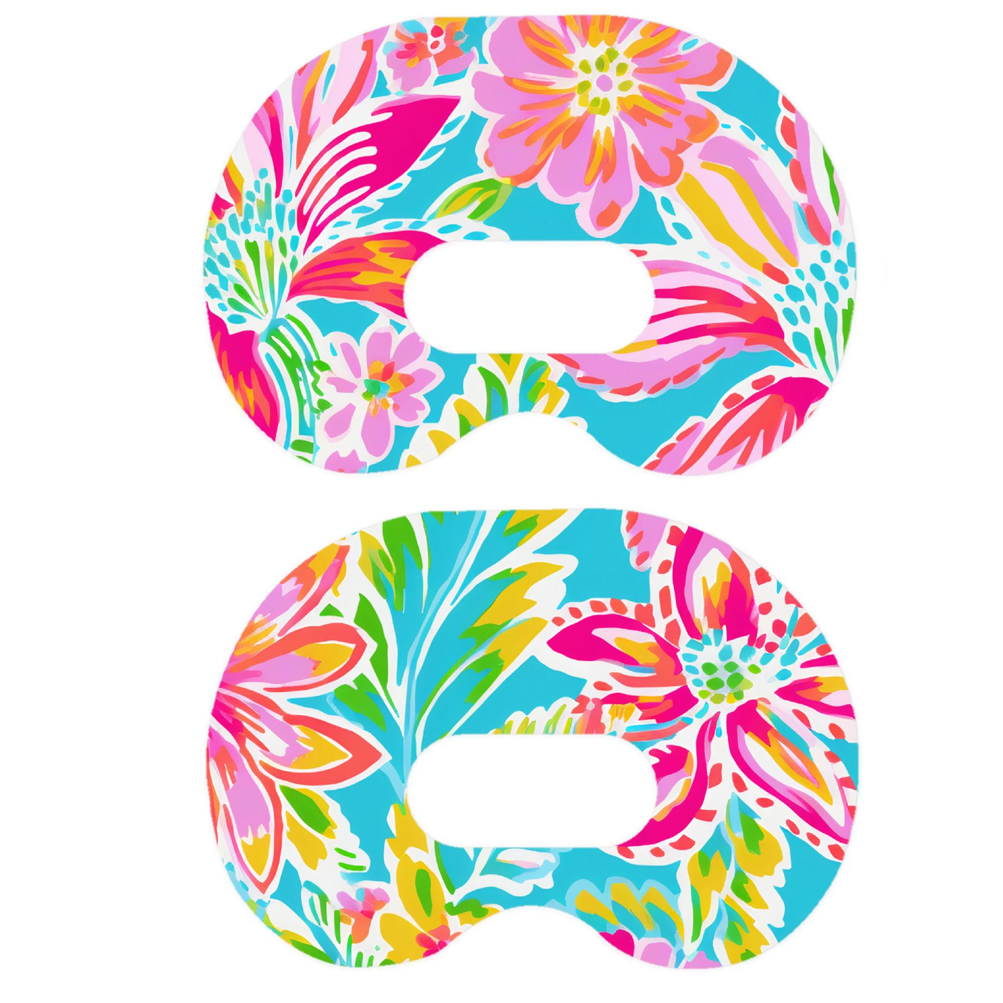 Preppy Flowers Medtronic Guardian Connect Patch Tape - Pump Peelz