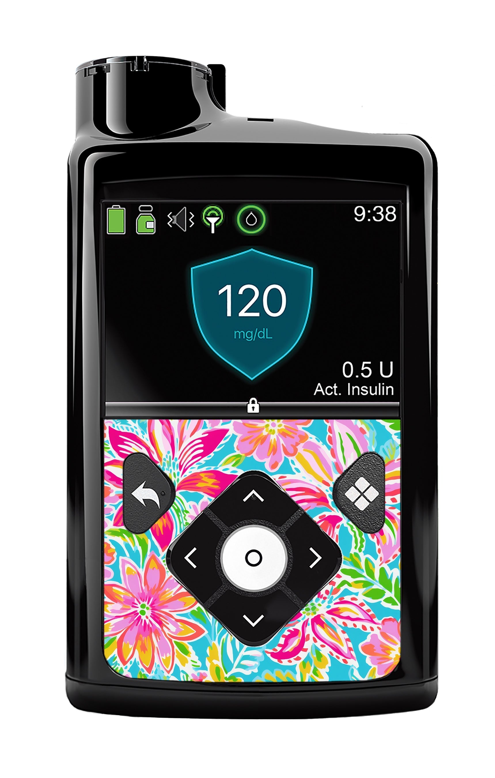 Preppy Flowers for Medtronic MiniMed 770G & 780G