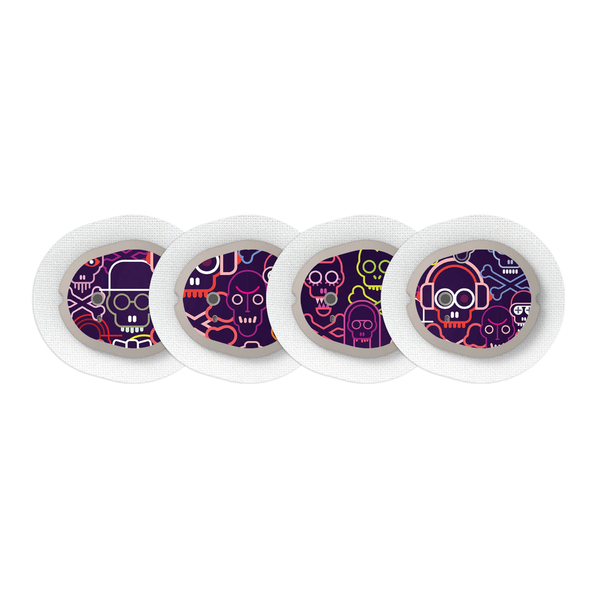 Psycho Skulls for the DEXCOM G7 and Stelo Transmitter