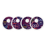Psycho Skulls for the FreeStyle Libre 3 Plus & Lingo  Sensor