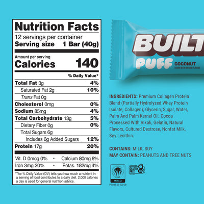 Built Puff Bars Coconut Puff