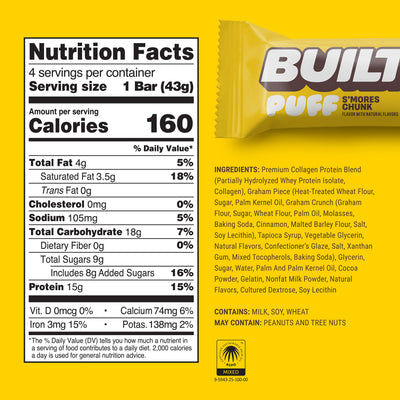 Built Puff Bars S'mores Chunk Puff