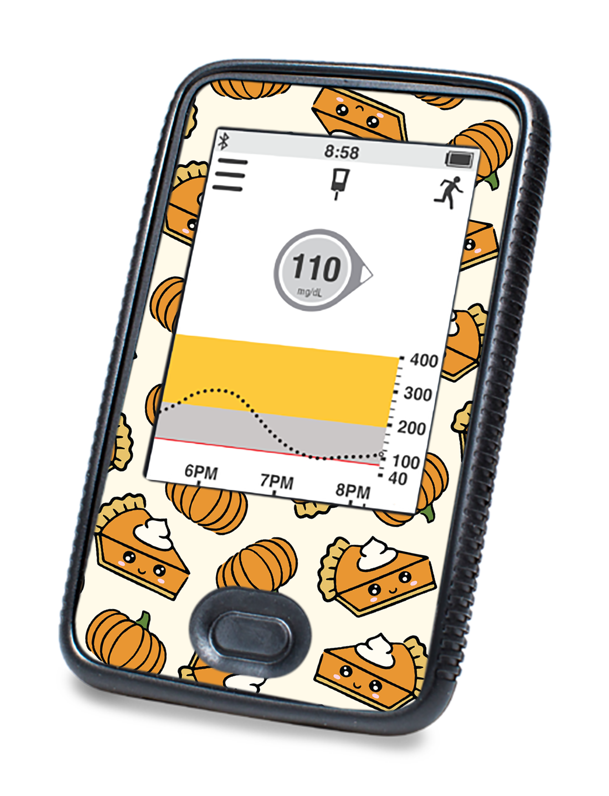 Pumpkin Pie DEXCOM G6 Touchscreen Receiver