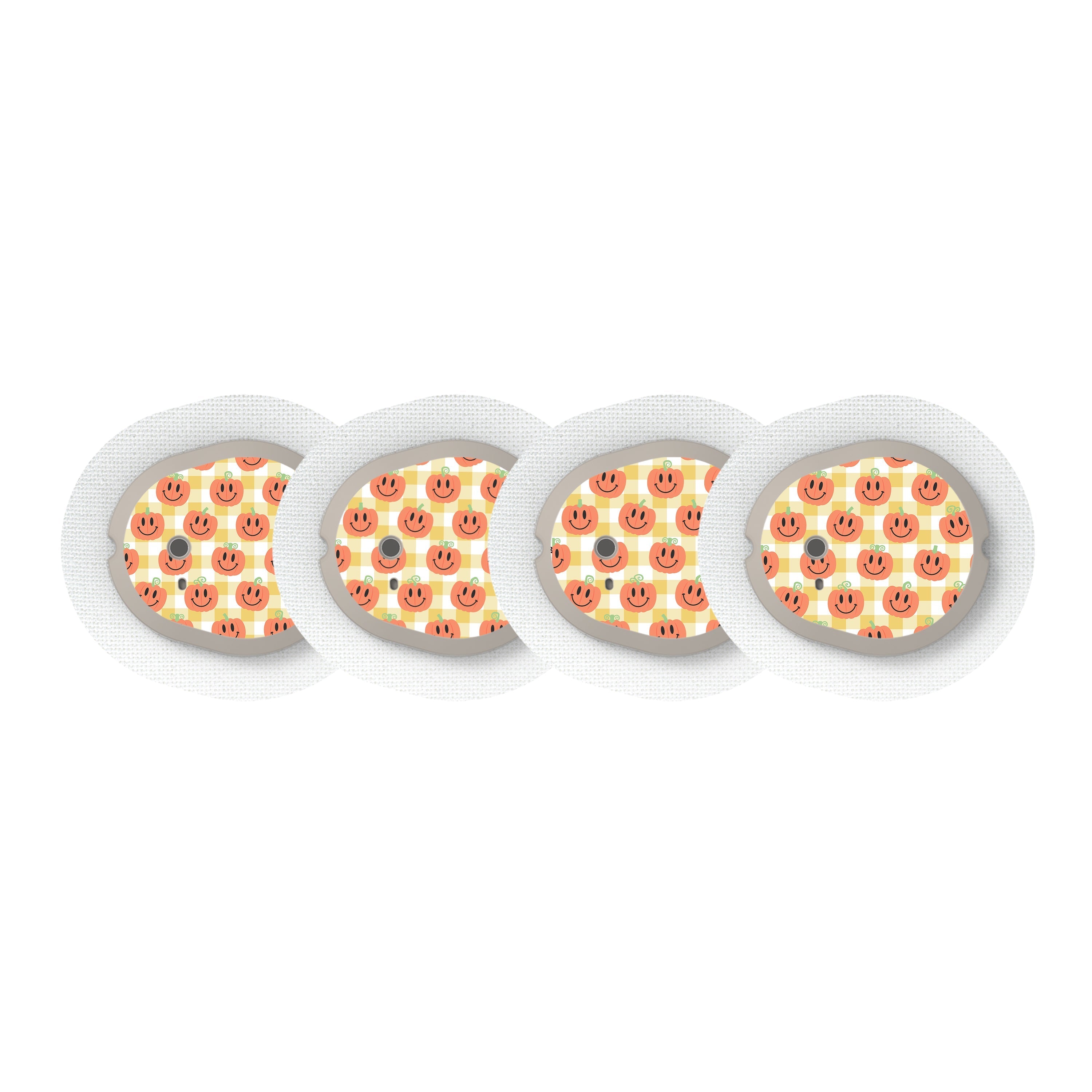 Pumpkin Smilies Designed for the DEXCOM G7 Transmitter