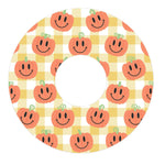 Pumpkin Smilies FreeStyle Libre 3 Plus & Lingo  Patch Tape - Pump Peelz