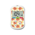 Pumpkin Smilies for OneTouch Verio Flex Glucometer